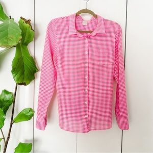 J. Crew gingham shirt